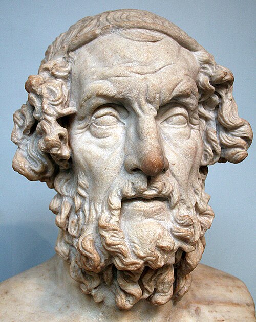 Homer — Roman bust